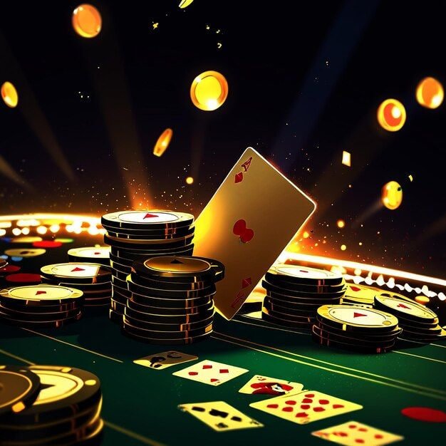 Antarmuka Lightning Baccarat di aplikasi mobile gulalitoto menampilkan kartu dealer dan opsi taruhan